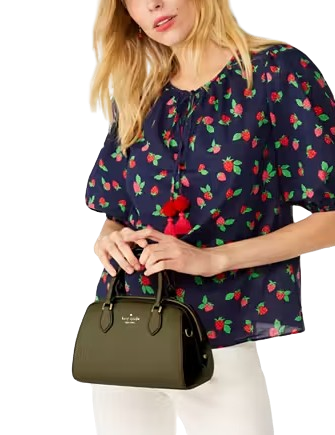 Kate Spade New York Madison Saffiano Leather Duffle Crossbody
