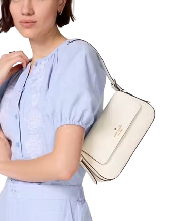 Kate Spade New York Madison Saffiano Leather Small Flap Shoulder Bag