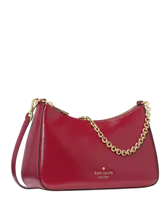 Kate Spade New York Margot Textured Patent Leather Convertible Crossbody