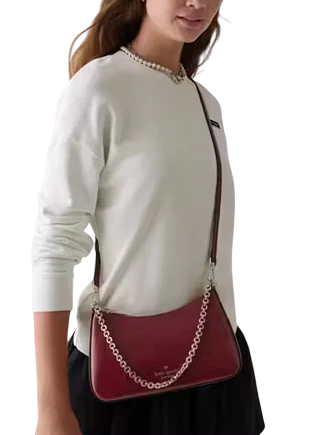 Kate Spade New York Margot Textured Patent Leather Convertible Crossbody