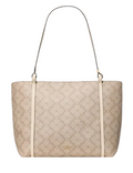 Kate Spade New York Marlowe Spade Flower Coated Canvas Tote Bag