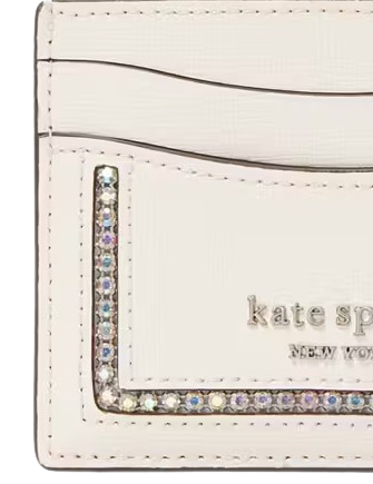 Kate Spade New York Morgan Crystal Inlay Cardholder