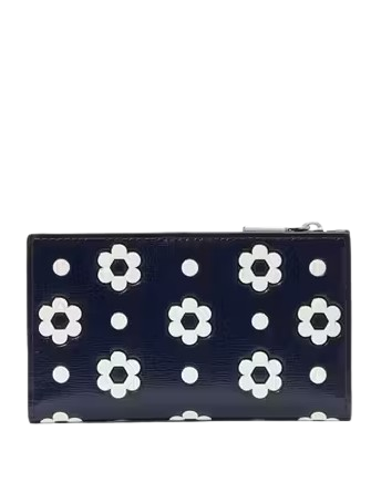 Kate Spade New York Morgan Daisy Dot Small Slim Bifold Wallet