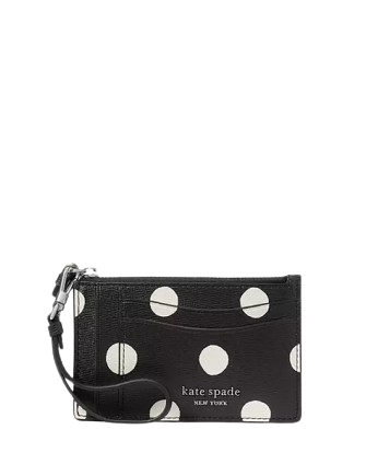 Kate Spade New York Morgan Sunshine Dot Card Case Wristlet