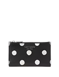Kate Spade New York Morgan Sunshine Dot Small Slim Bifold Wallet