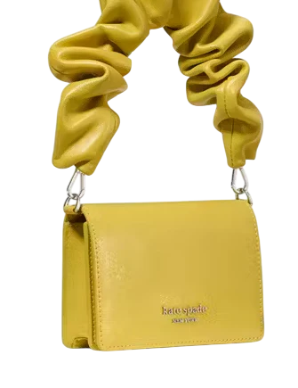 Kate Spade New York Natasha Glazed Scrunch Strap Mini Bag
