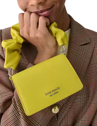 Kate Spade New York Natasha Glazed Scrunch Strap Mini Bag