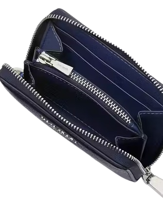 Kate Spade New York Natasha Metallic Pebbled Leather Chain Compact Wristlet
