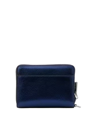 Kate Spade New York Natasha Metallic Pebbled Leather Chain Compact Wristlet
