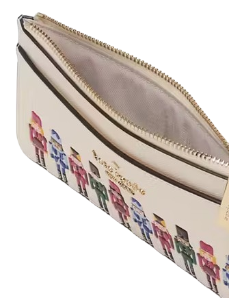 Kate Spade New York Oh What Fun Nutcracker Large Slim Cardholder