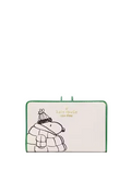 Kate Spade New York Peanuts X KSNY Medium Bifold Wallet