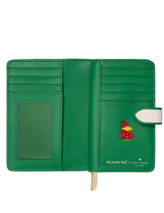 Kate Spade New York Peanuts X KSNY Medium Bifold Wallet