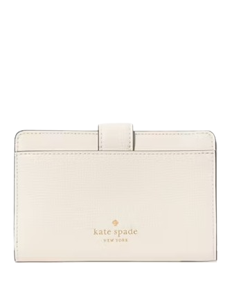 Kate Spade New York Phoebe Floral Applique Turnlock Medium Wallet