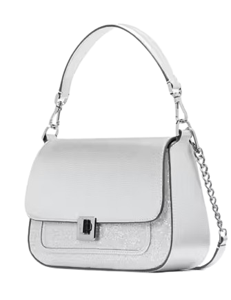 Kate Spade New York Phoebe Glitter Small Flap Crossbody