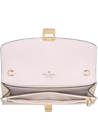 Kate Spade New York Phoebe Perforated Turnlock Wallet-on-chain
