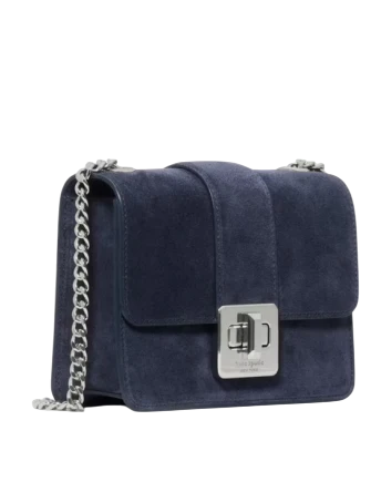 Kate Spade New York Phoebe Suede Turnlock Mini Flap Crossbody