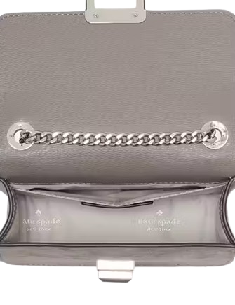 Kate Spade New York Phoebe Suede Turnlock Mini Flap Crossbody