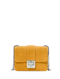 Kate Spade New York Phoebe Suede Turnlock Mini Flap Crossbody