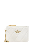 Kate Spade New York Quilted Key Ring Card Holder