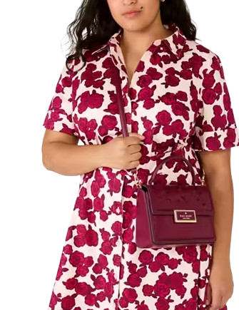 Kate Spade New York Reegan Botanical Embroidered Top Handle Crossbody