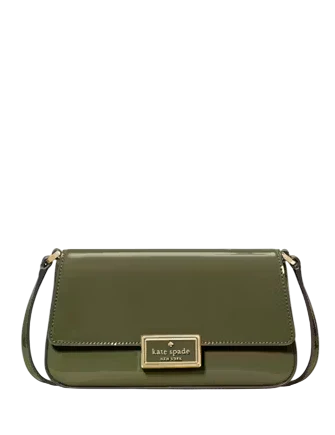 Kate Spade New York Reegan Patent Mini Flap Crossbody