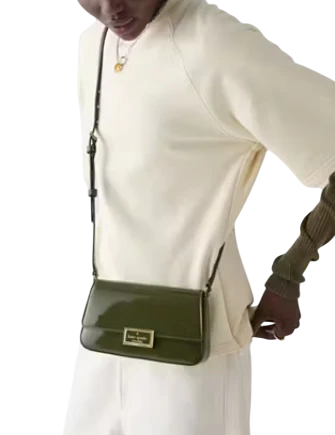 Kate Spade New York Reegan Patent Mini Flap Crossbody