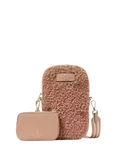 Kate Spade New York Rosie Faux Fur North South Zip Phone Crossbody