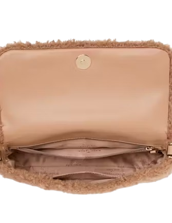 Kate Spade New York Rosie Faux Fur Small Flap Crossbody