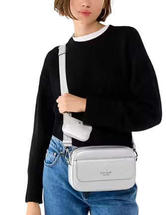 Kate Spade New York Rosie Metallic Small Flap Camera Bag