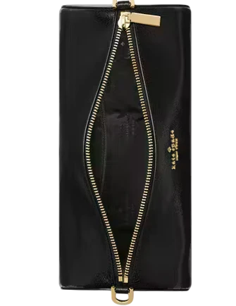 Kate Spade New York Roulette Glazed Leather Medium Shoulder Bag