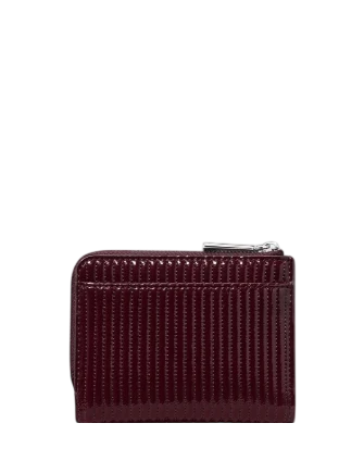 Kate Spade New York Shiny Quilted Small L-zip Wallet
