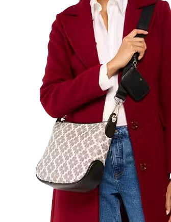 Kate Spade New York Signature Spade Flower Pvc Large Crossbody