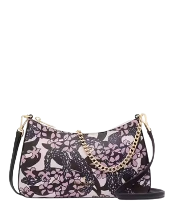 Kate Spade New York Snake Garden Printed Medium Convertible Crossbody