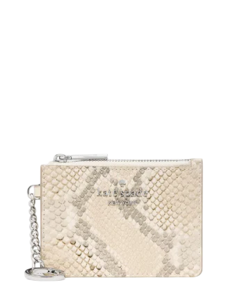 Kate Spade New York Snake Key Ring Card Holder