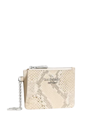 Kate Spade New York Snake Key Ring Card Holder