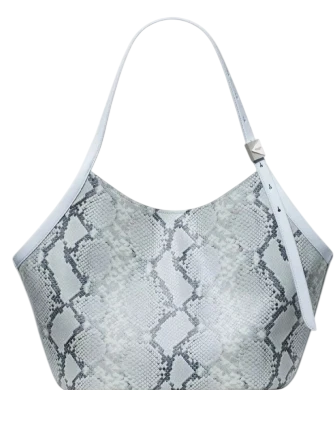 Kate Spade New York Spade Deco Snake Embossed Tulip Tote Bag