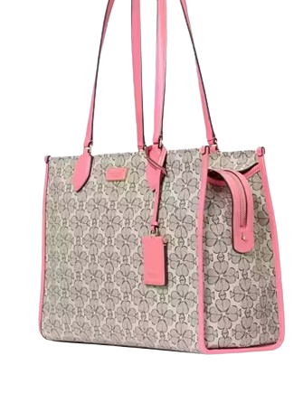 Kate Spade New York Spade Flower Coated Canvas Large Market Tote