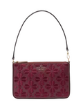 Kate Spade New York Spade Flower Embroidered Convertible Wristlet