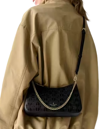 Kate Spade New York Spade Flower Embroidered Medium Convertible Crossbody