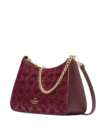 Kate Spade New York Spade Flower Embroidered Medium Convertible Crossbody