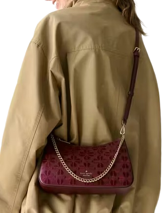 Kate Spade New York Spade Flower Embroidered Medium Convertible Crossbody