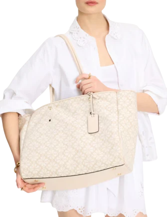Kate Spade New York Spade Flower Jacquard Large Everything Tote
