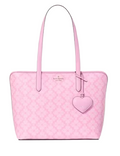 Kate Spade New York Spade Flower Large Tote With Heart Dangle