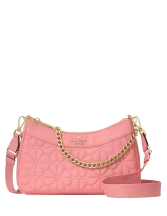 Kate Spade New York Spade Flower Quilted Fabric Convertible Crossbody