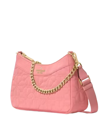 Kate Spade New York Spade Flower Quilted Fabric Convertible Crossbody