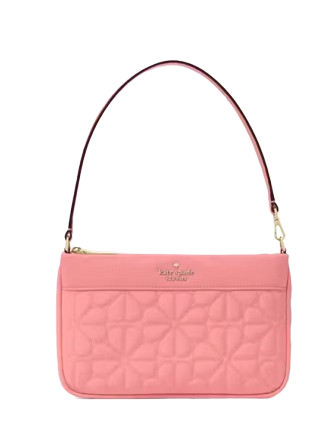 Kate Spade New York Spade Flower Quilted Fabric Convertible Wristlet
