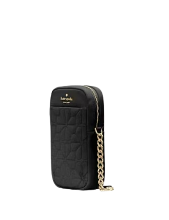 Kate Spade New York Spade Flower Quilted Fabric Phone Crossbody