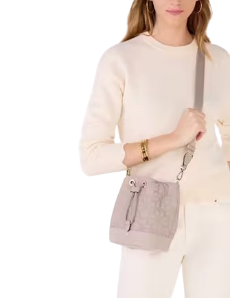Kate Spade New York Spade Flower Quilted Nylon Bucket Bag