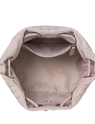 Kate Spade New York Spade Flower Quilted Nylon Bucket Bag