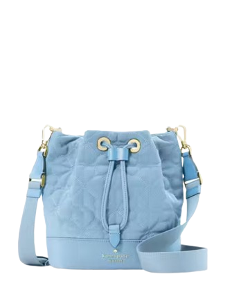 Kate Spade New York Spade Flower Quilted Nylon Bucket Bag